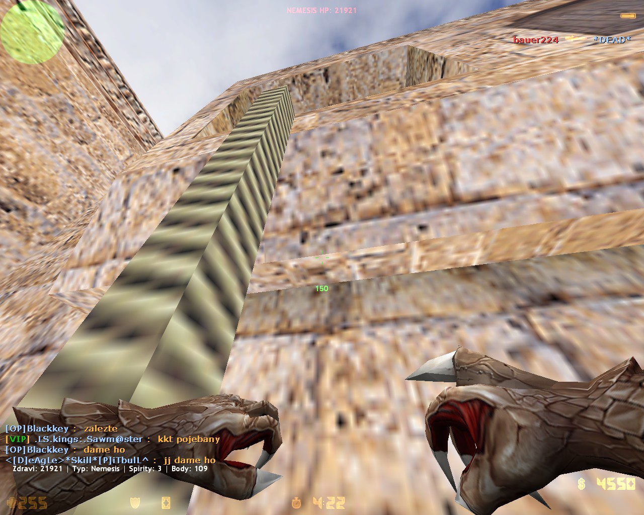 Nemesis — boss trieda s extrémnym HP