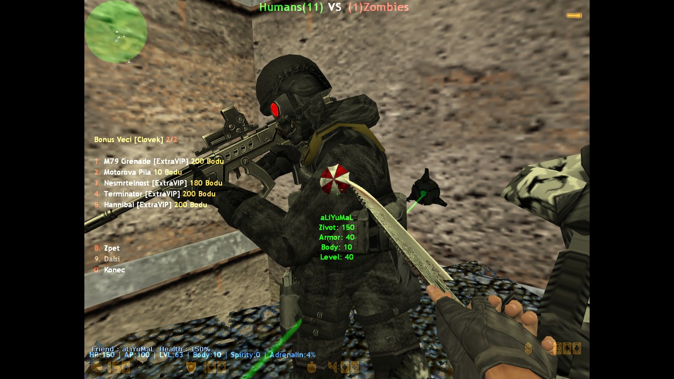 Bonus Veci [Clovek] 2/2 — M79, Motorová Píla, Terminátor, Hannibal