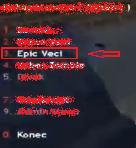 Hlavné nákupné menu