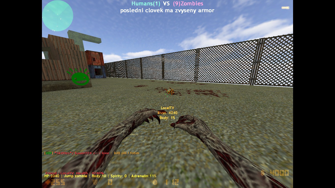 Jump Zombie v boji