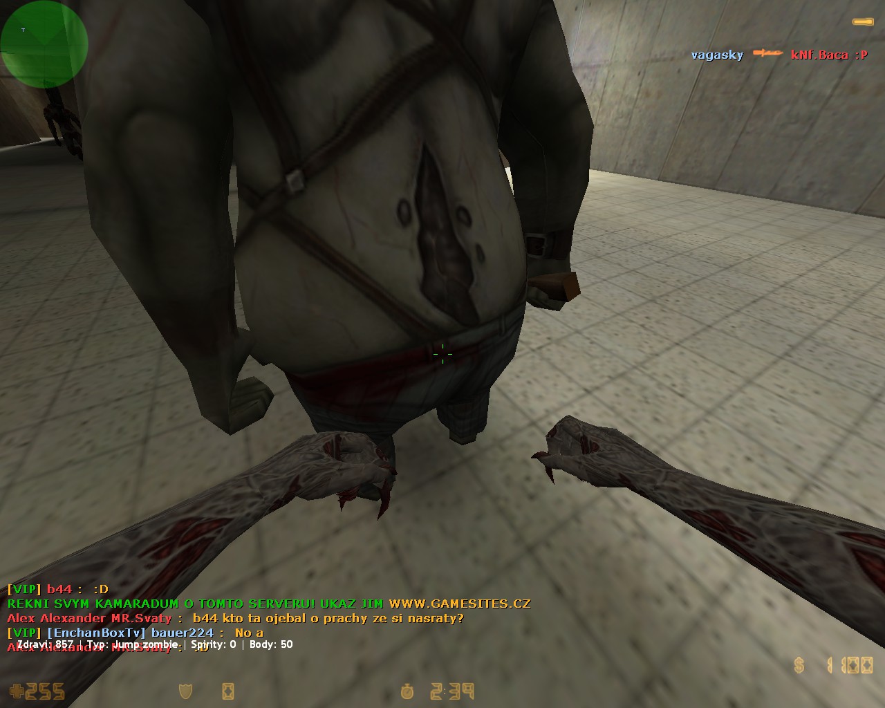 Big Zombie zblízka