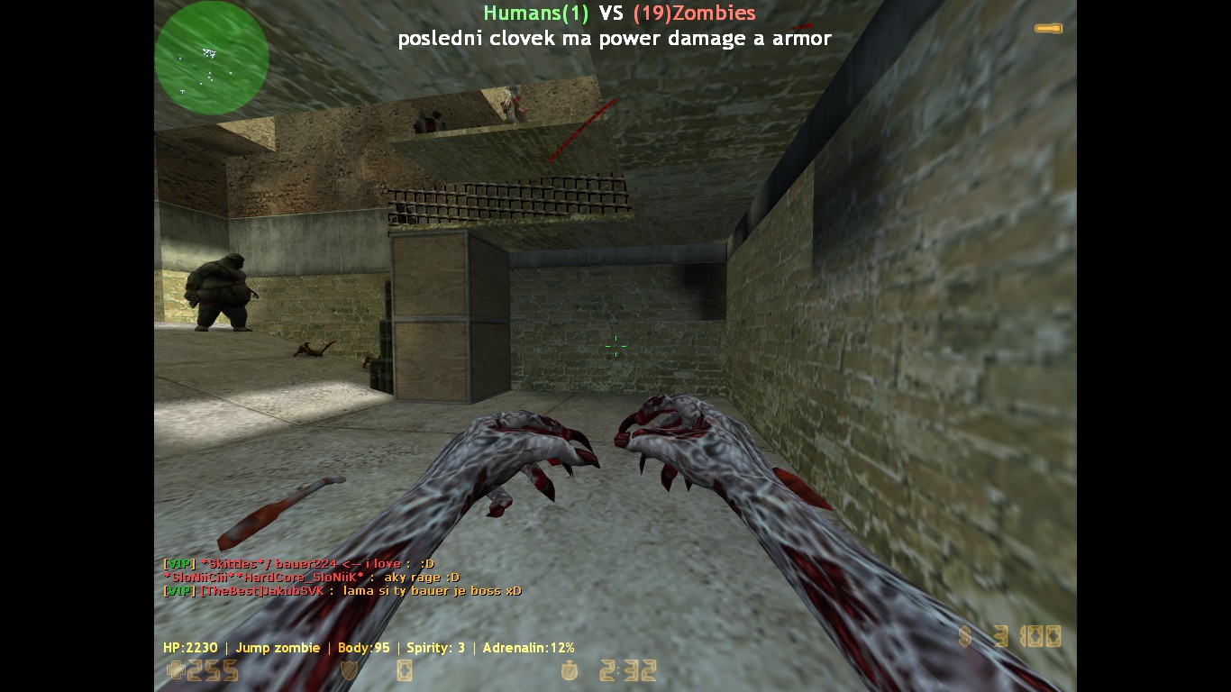 Big Zombie sa objavuje — "posledný človek má power damage a armor"